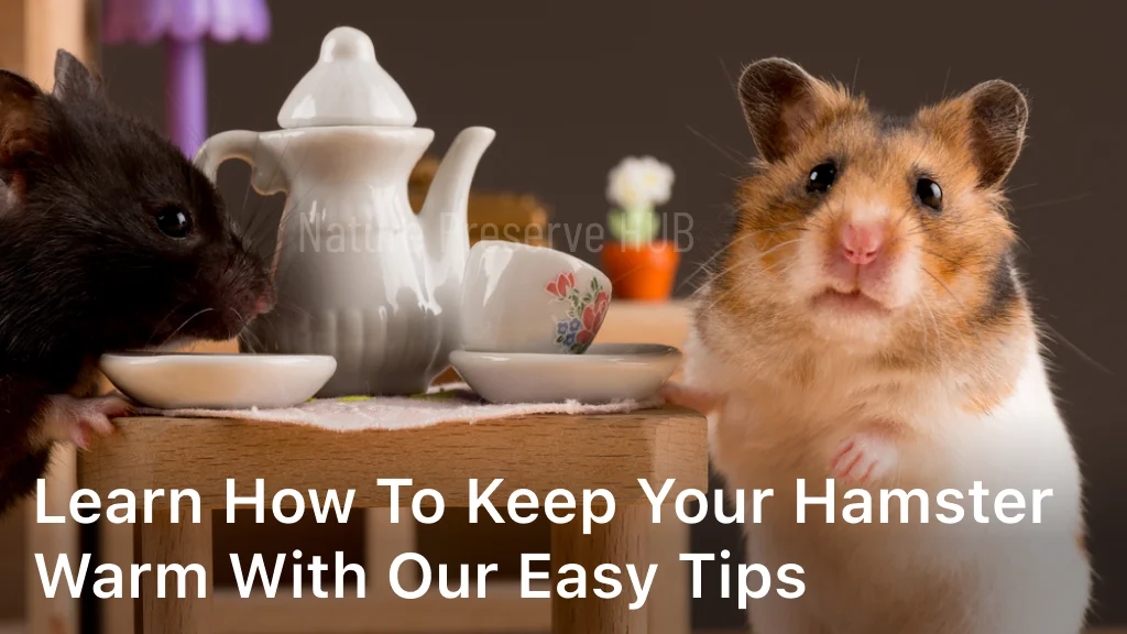 Learn How to Keep Your Hamster Warm with Our Easy Tips