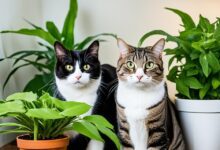 how to keep cats out of plants
