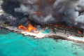 At least one tourist dead after massive fire nearly destroys Caribbean resort, 1,690 evacuated
