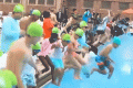 Mamdani’s suited pool plunge overshadowed by political clash with GOP gubernatorial candidate