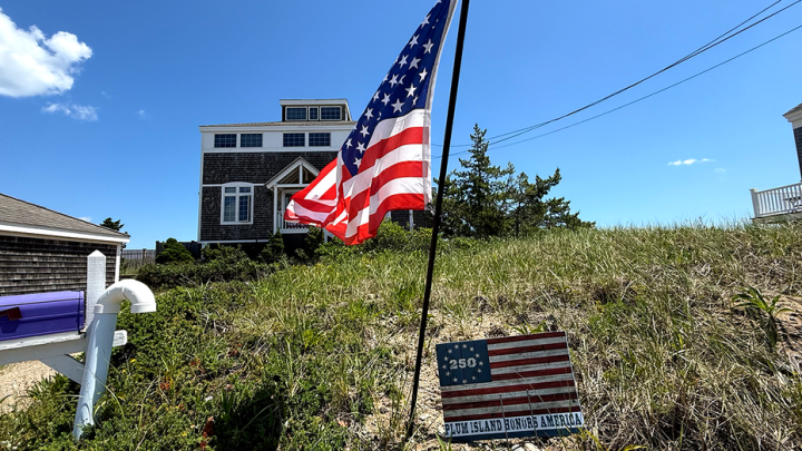 Massachusetts homeowners stunned after town warns July 4 flags threaten endangered birds
