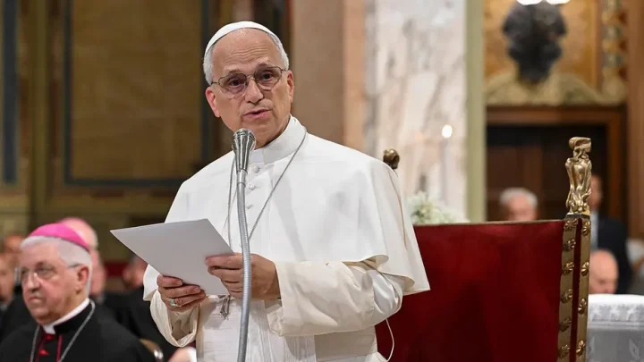 Pope Leo sends unmistakable message on immigrants during visit honoring America’s first saint