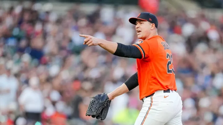 Tarik Skubal gets into shouting match with rival’s dugout after strikeout, held back by teammate
