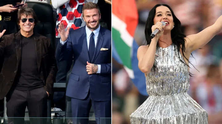 Tom Cruise, David Beckham, Katy Perry and more celebrities spotted at 2026 FIFA World Cup matches