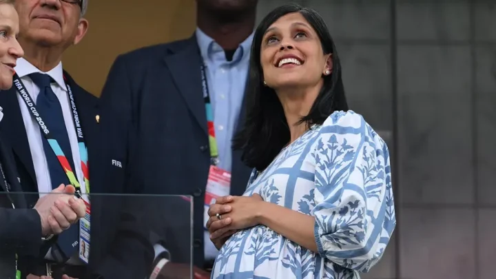 Second lady Usha Vance joins celebrity-filled crowd for Team USA’s group-stage finale in LA