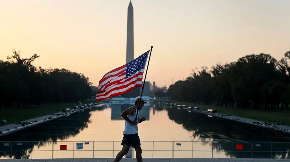 Man-Carrying-flag